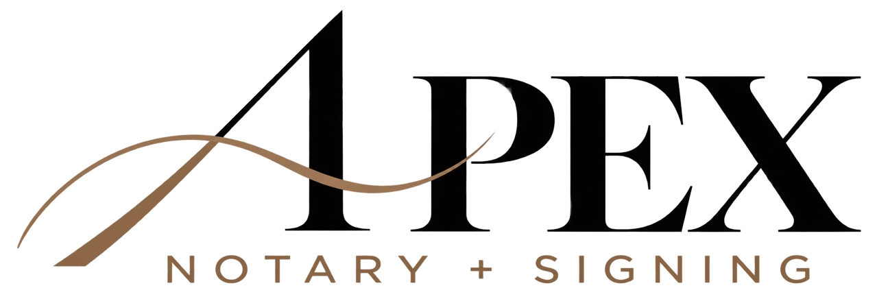 Apex, Notary and Signing
