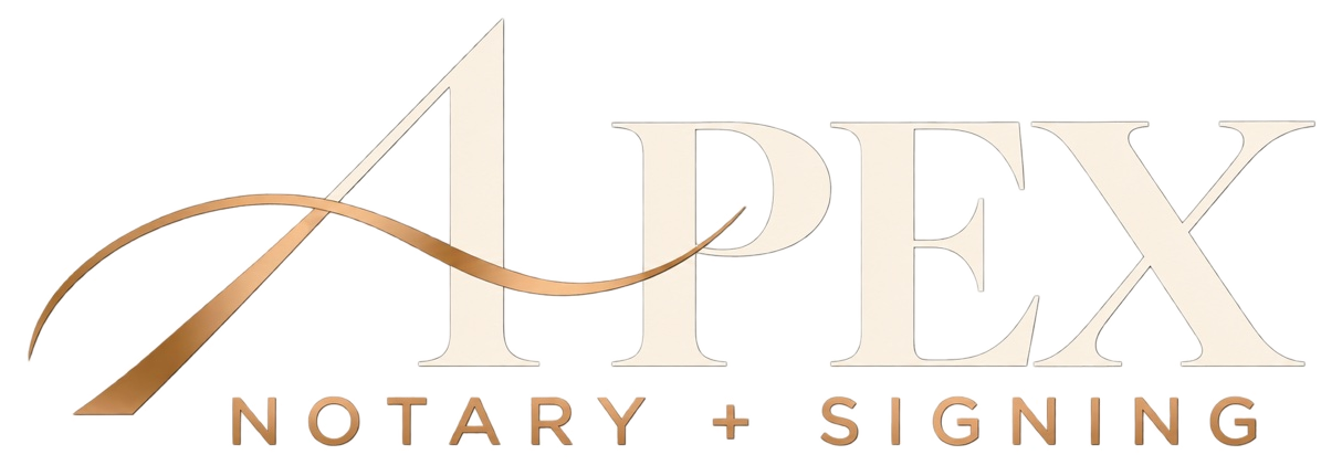 Apex, Notary and Signing